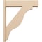 Ekena Millwork 7 1/2-in W x 32-in D x 38-in H Funston Block Rough Cedar Woodgrain TimberThane Outlooker, Primed Tan OUTUR075X32X38FST44RCPR - alternate 5